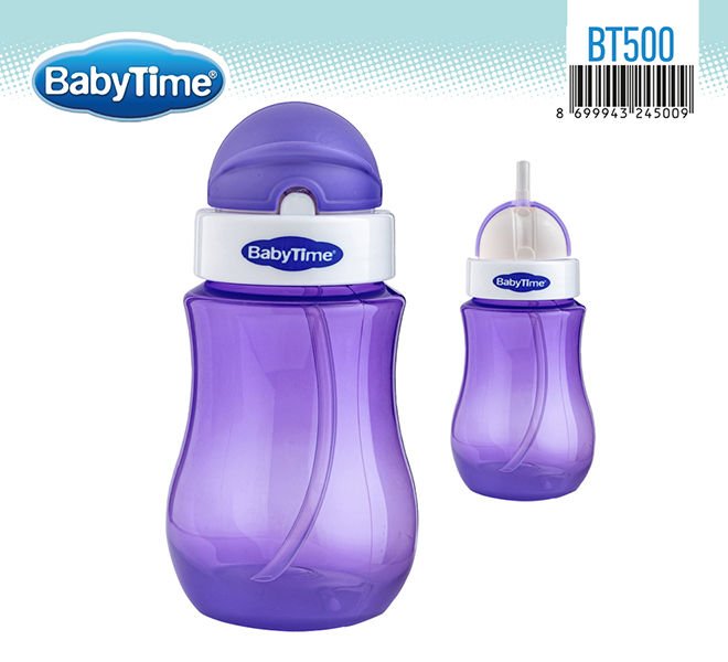 Babytime Renkli Pipet Bardak BT500