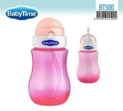 Babytime Renkli Pipet Bardak BT500