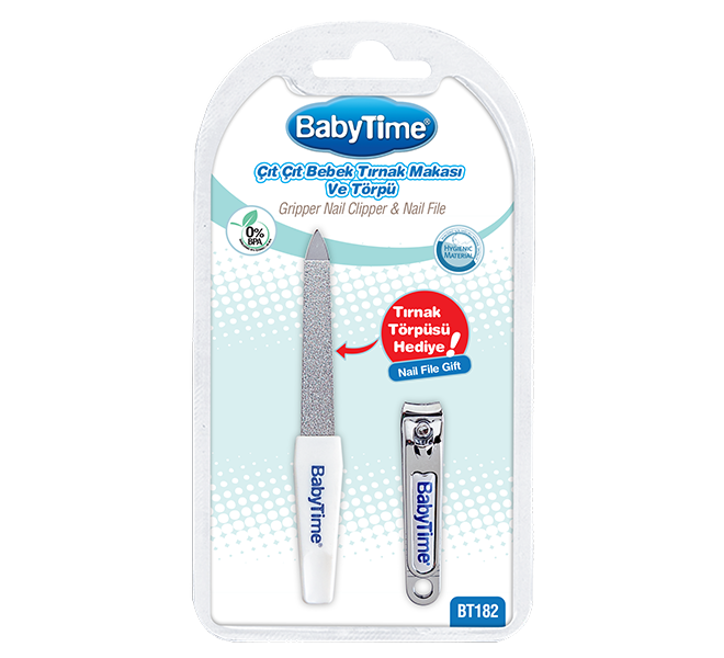 Babytime Çıt Çıt Tırnak Makası (Törpü Hediyeli) BT182