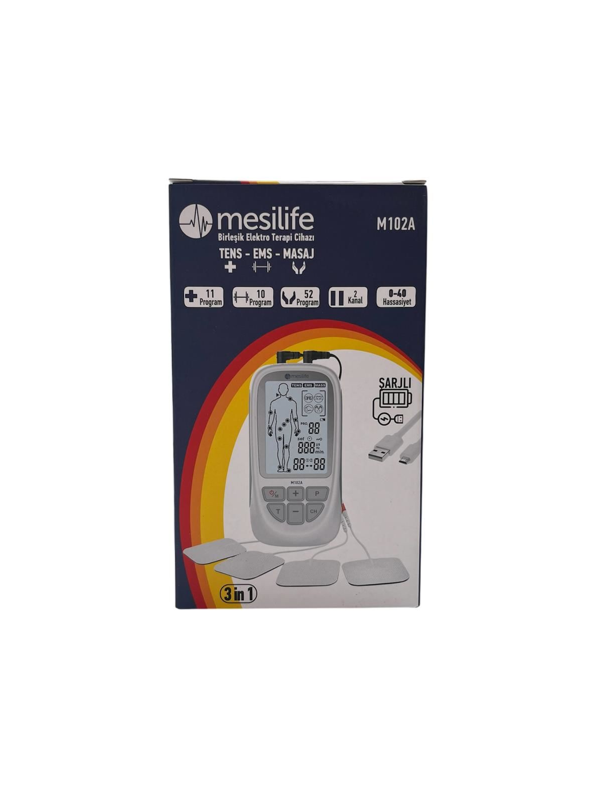 Tens Cihazı Mesilife Bataryalı M102A