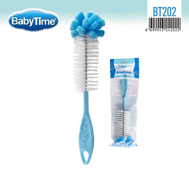 Babytime Biberon ve Emzik Temzileme Fırçası BT202