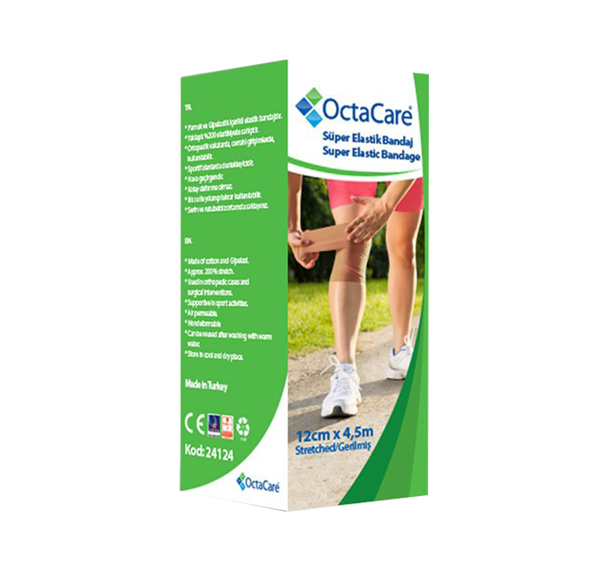 Bandaj Elastik Octacare 12cm*4.5mt