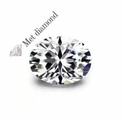 5 karat oval mozanit taş - tasov500