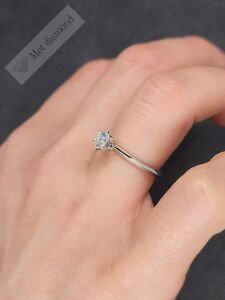 0,50 karat mozanit taşlı yüzük mzn107