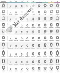 2 karat baget mozanit taş - tasem200