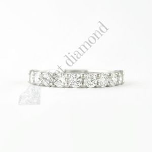 2 karat tamtur mozanit taşlı  yüzük - tam200