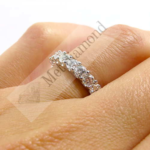 2 karat tamtur mozanit taşlı  yüzük - tam200