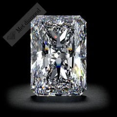 1 karat raidant kesim mozanit taş - tasra100