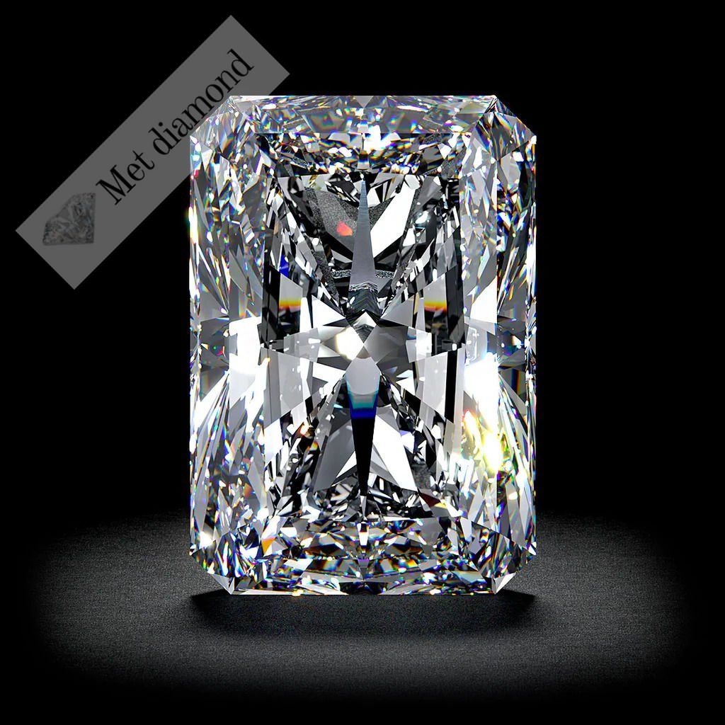 2 karat raidant kesim mozanit taş - tasra200