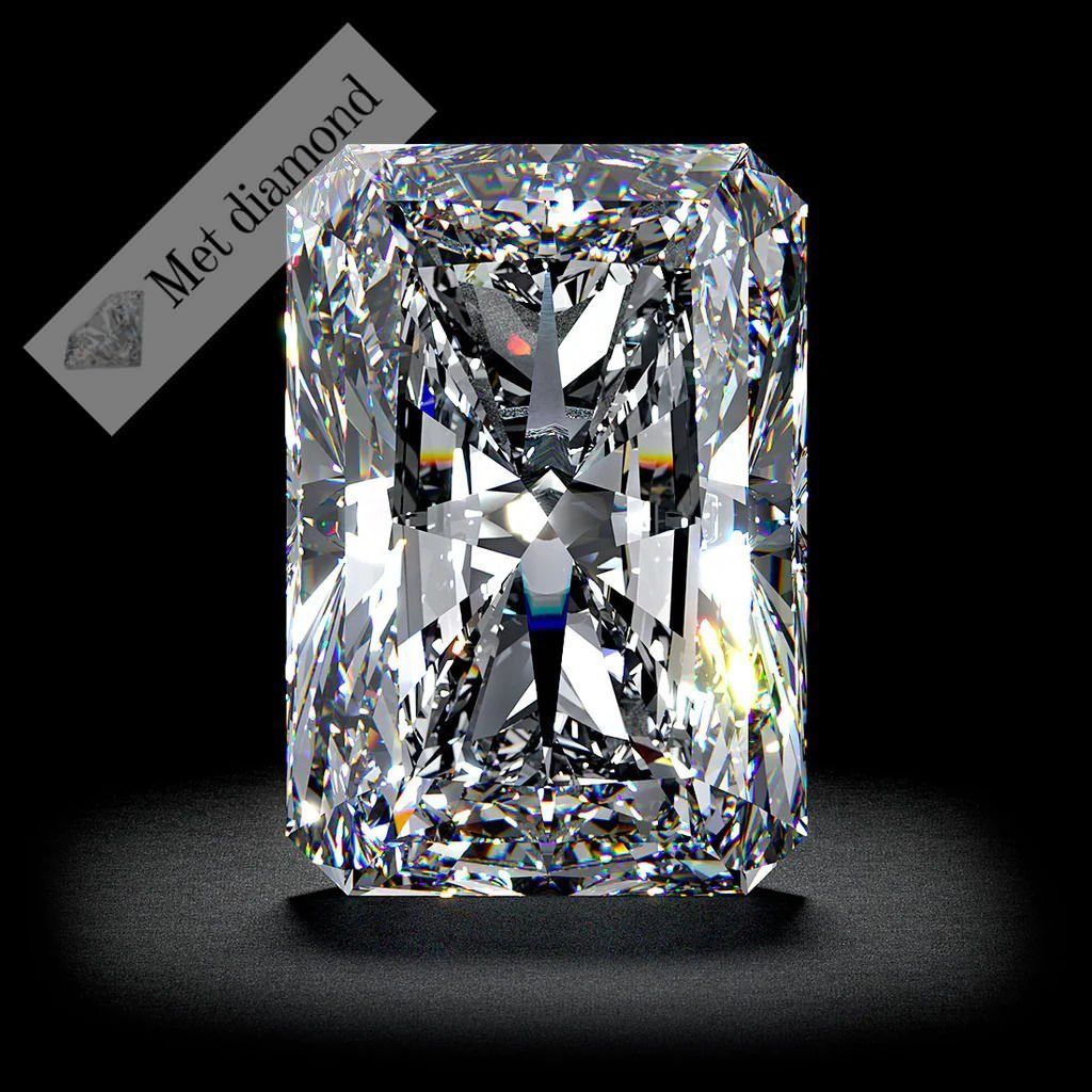 3 karat raidant kesim mozanit taş - tasra300