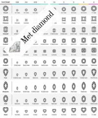 10  karat damla kesim mozanit taş