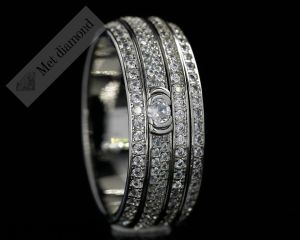 10mm  tamtur mozanit taşlı yüzük aly04