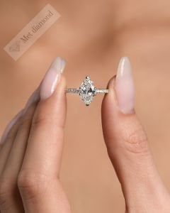 2,30  karat markiz kesim mozanit taşlı yüzük - mar03