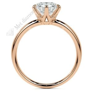 5 karat mozanit taşlı yüzük mzn50