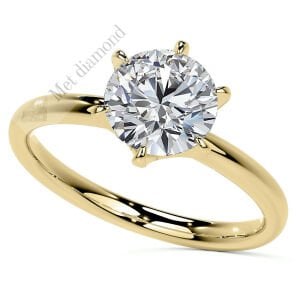 5 karat mozanit taşlı yüzük mzn50