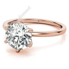 1 karat mozanit taşlı yüzük tifany mzn2