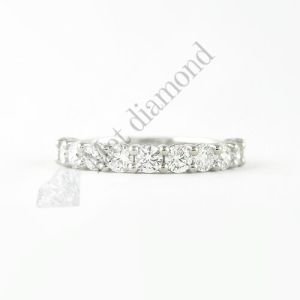 1 karat yarım tur mozanit taşlı yüzük