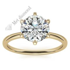 2 karat mozanit taşlı yüzük tifany  mzn2a