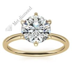 2 karat mozanit taşlı yüzük tifany  mzn2a