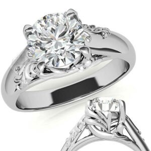 1 karat mozanit taşlı yüzük mzn53