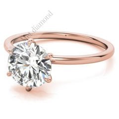 2 karat mozanit taşlı yüzük tifany mzn3