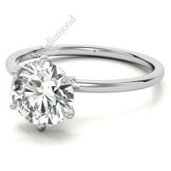 2 karat mozanit taşlı yüzük tifany mzn3