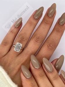 5 karat mozanit taşlı tek taş yüzük - bgt78