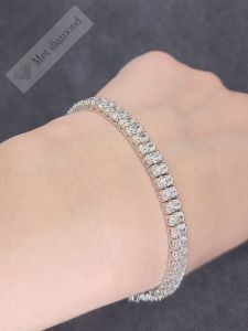 15,50 karat mozanit taşlı bileklik -mzb8