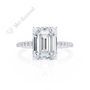 2.30 karat baget mozanit taşlı yüzük bgt325