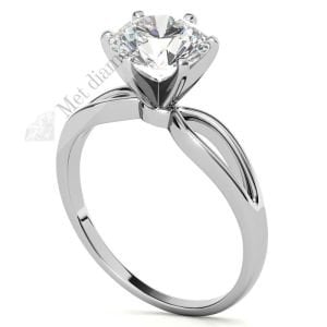 1 karat mozanit taşlı yüzük mzn76