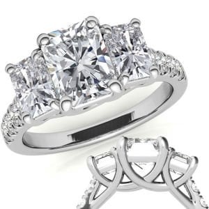 4,20 karat mozanit taşlı yüzük tria tria420