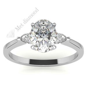 2,60 karat mozanit taşlıj yüzük tria tria260