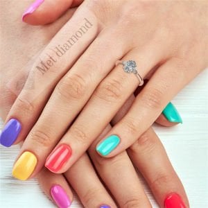 2,60 karat mozanit taşlıj yüzük tria tria260