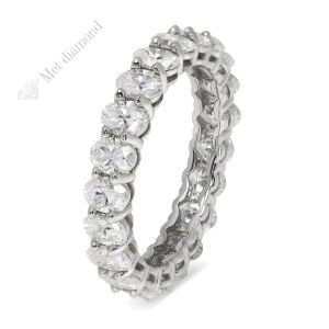 5 karat  tamtur mozanit taşlı tamtur yüzük oval mzy30