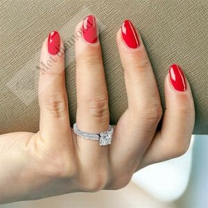 2,50 karat mozanit pırlanta yüzük mzn221