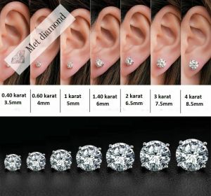 2 karat mozanit pırlanta küpe -kup20