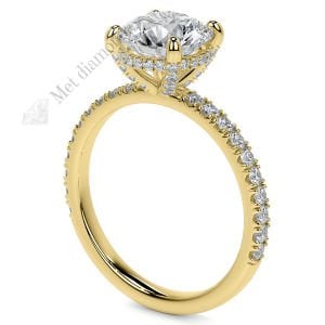 2.30  karat mozanit taşlı yüzük bgt231