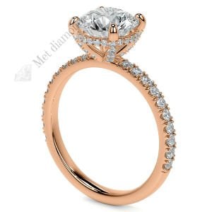 2.30  karat mozanit taşlı yüzük bgt231