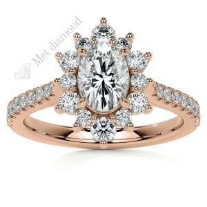 2.50 karat mozanit taşlı yüzük antruj model