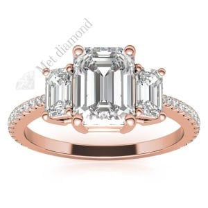 3.30 karat mozanit taşlı yüzük tria tria300