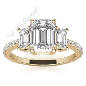 3.30 karat mozanit taşlı yüzük tria tria300