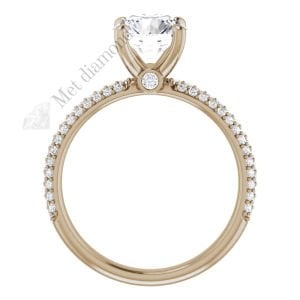 2,60 karat mozanit taşlı yüzük katedral mzn216