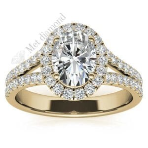 1,70 karat mozanit pırlanta yüzük antruj model