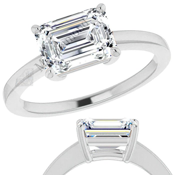 1 karat mozanit taşlı yüzük bgt42