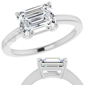 1 karat mozanit taşlı yüzük bgt42