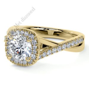 1,50 karat mozanit taşlı yüzük hly076