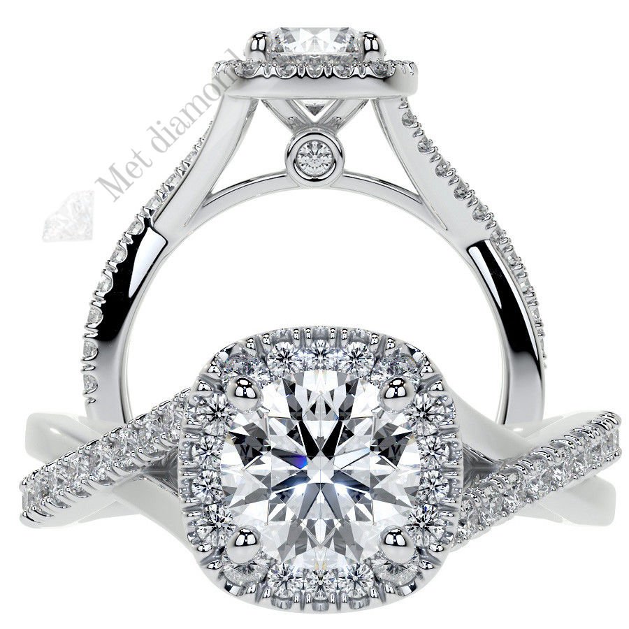 1,50 karat mozanit taşlı yüzük hly076