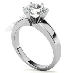 2 karat mozanit taşlı yüzük mzn79