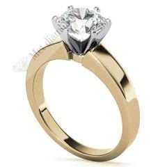 2 karat mozanit taşlı yüzük mzn79