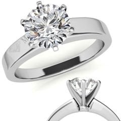 2 karat mozanit taşlı yüzük mzn79